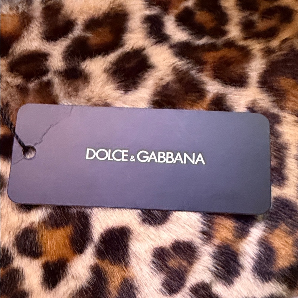 NWT Dolce and Gabbana Leopard Print Crossbody Bag - Picture 3 of 4